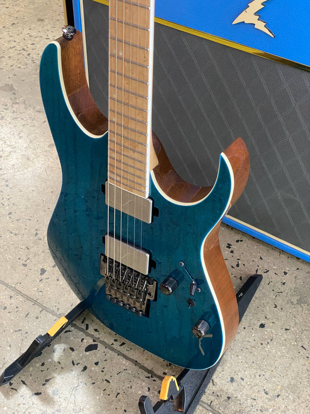 Ibanez Made In Japan RG5120M FCN Prestige Frozen Ocean W/Case ***Pre Loved***