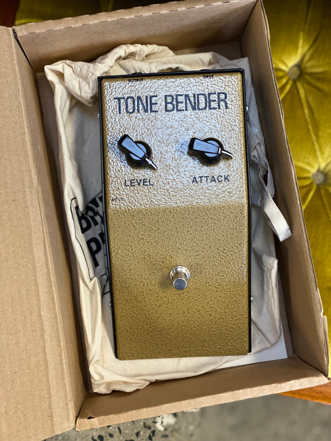 british pedal company tone bender mk1 British Pedal Co Vintage Series MK1 Tone Bender ***Pre Loved*** – A&B Musical Instruments