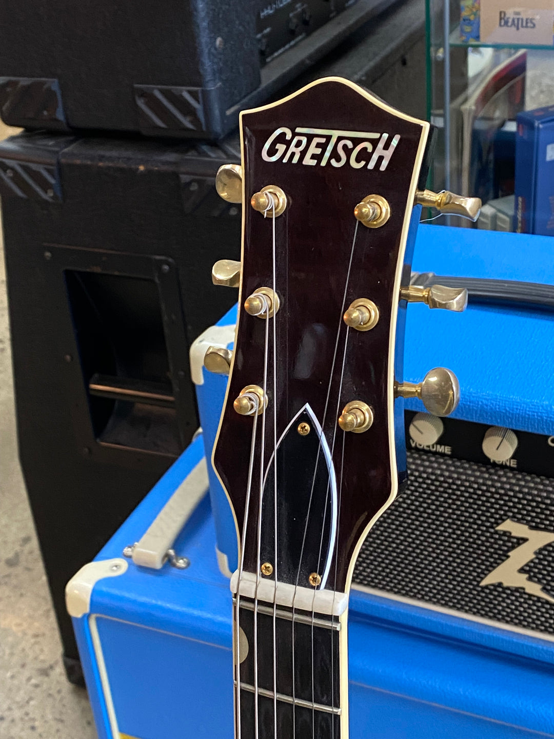 Gretsch Guitars 2017 G6131T-62 VS Jet w/case | Firebird Red **Pre Loved**