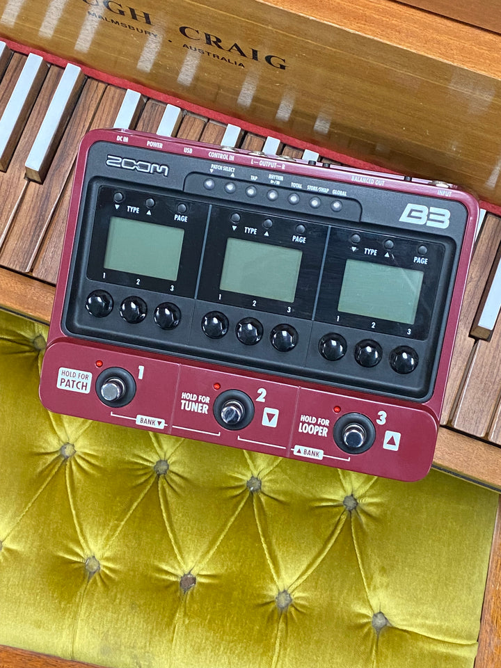 Zoom B3 Bass Multi FX ***pre loved***