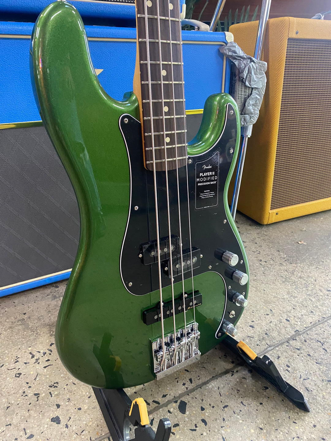 Fender Player II Modified Active Precision Bass® Rosewood | Harvest Green