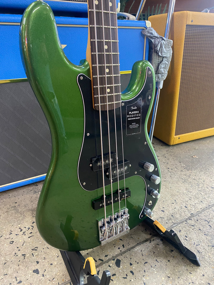 Fender Player II Modified Active Precision Bass® Rosewood | Harvest Green