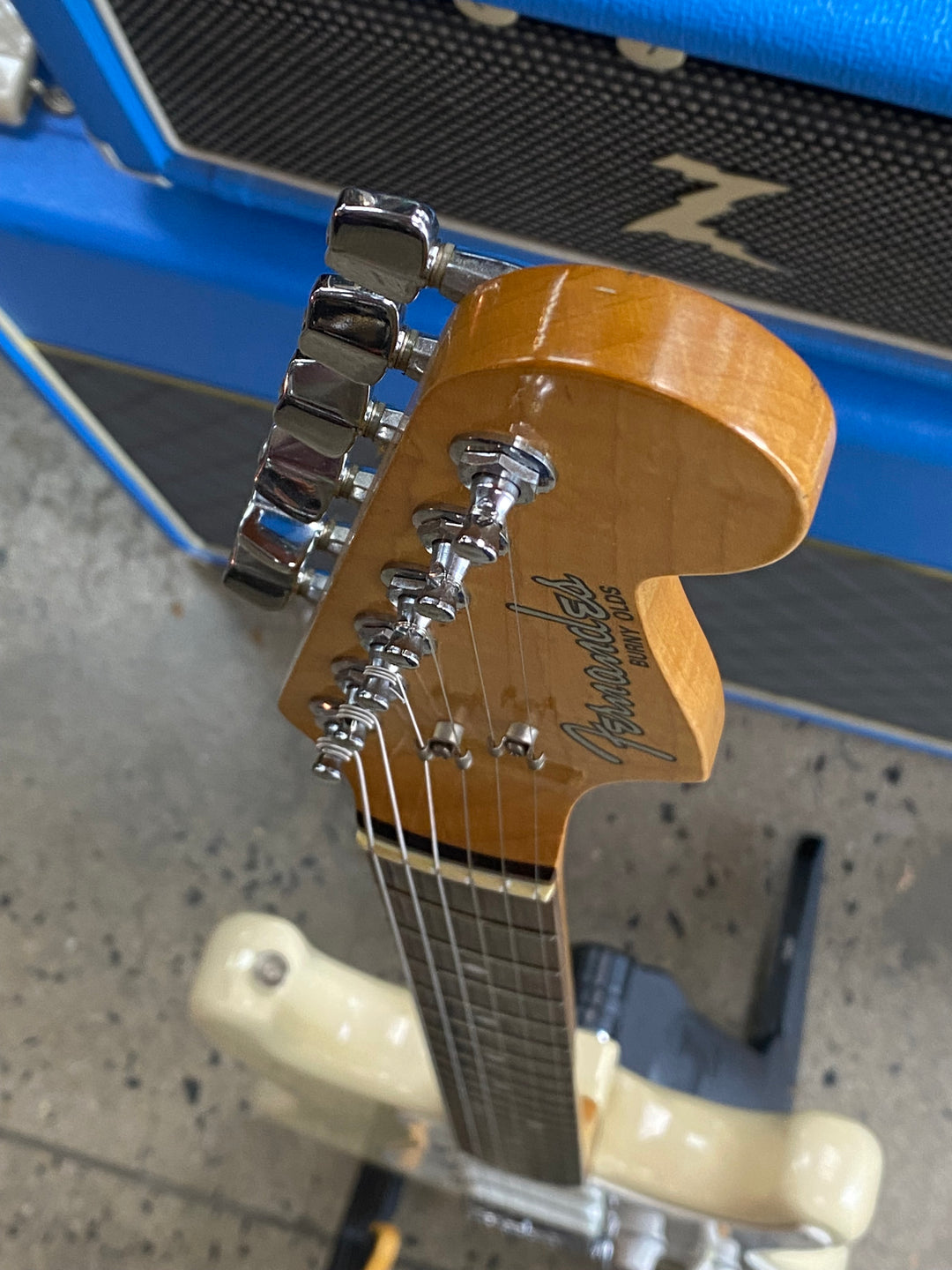 Fernandes MIJ 70s Burny Olds Strat | White **pre loved**