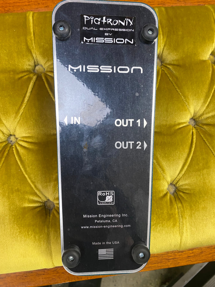 Pigtronix Dual Expression Pedal by Mission w/box ***pre loved***