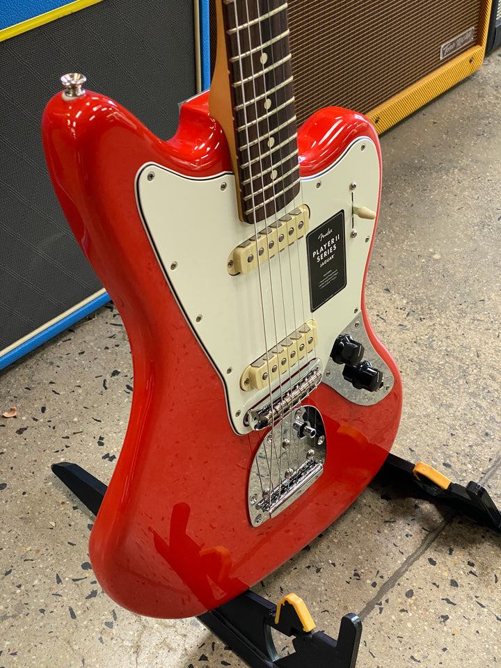 Fender Player II Jaguar Rosewood Fingerboard | Coral Red