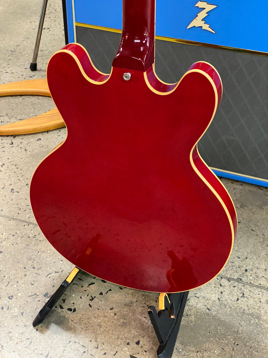 Gibson 2009 Custom Shop Historic '63 ES-335 Reissue Block w/case | Cherry Red ***Pre Loved***