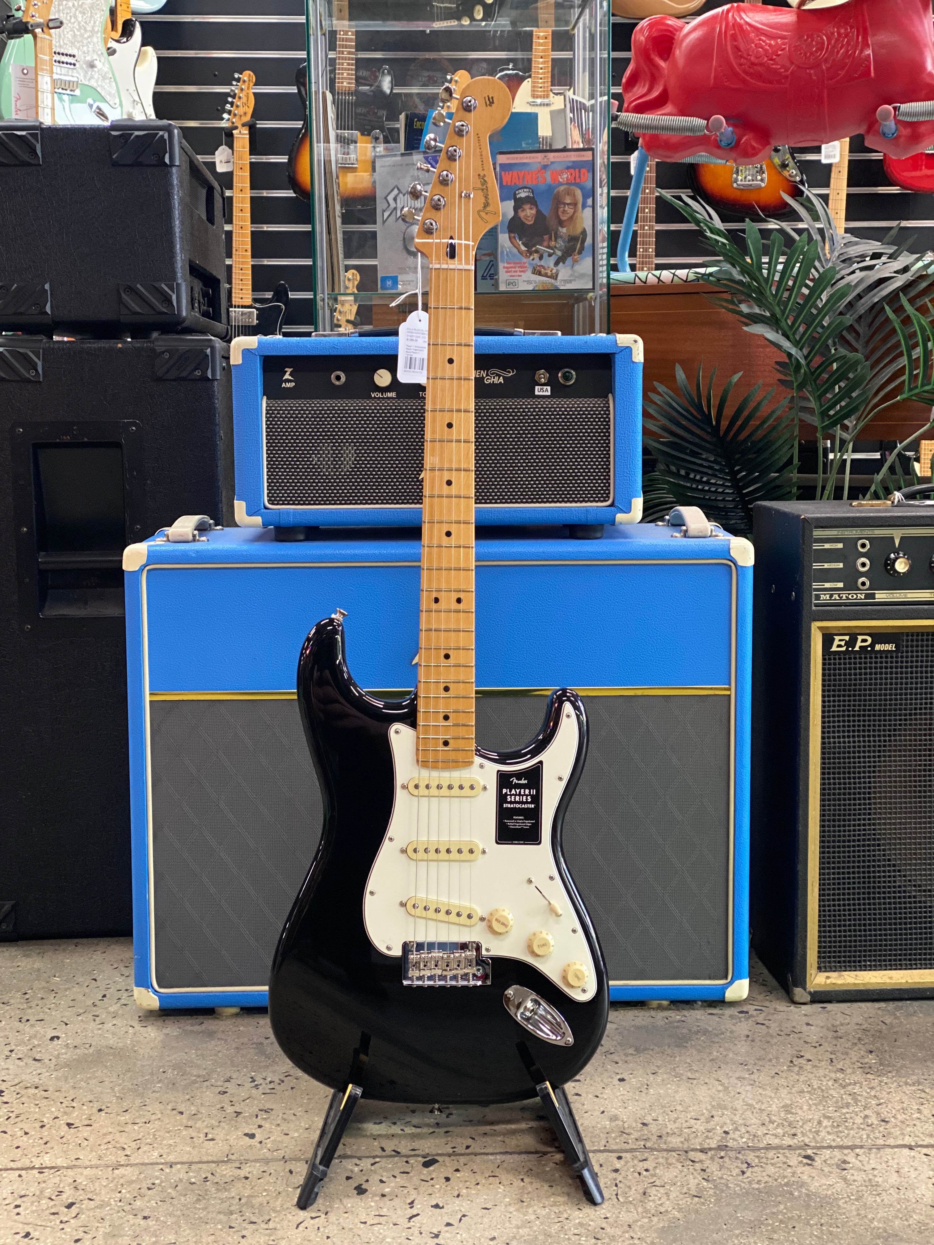 Fender Player II Stratocaster | Black – A&B Musical Instruments
