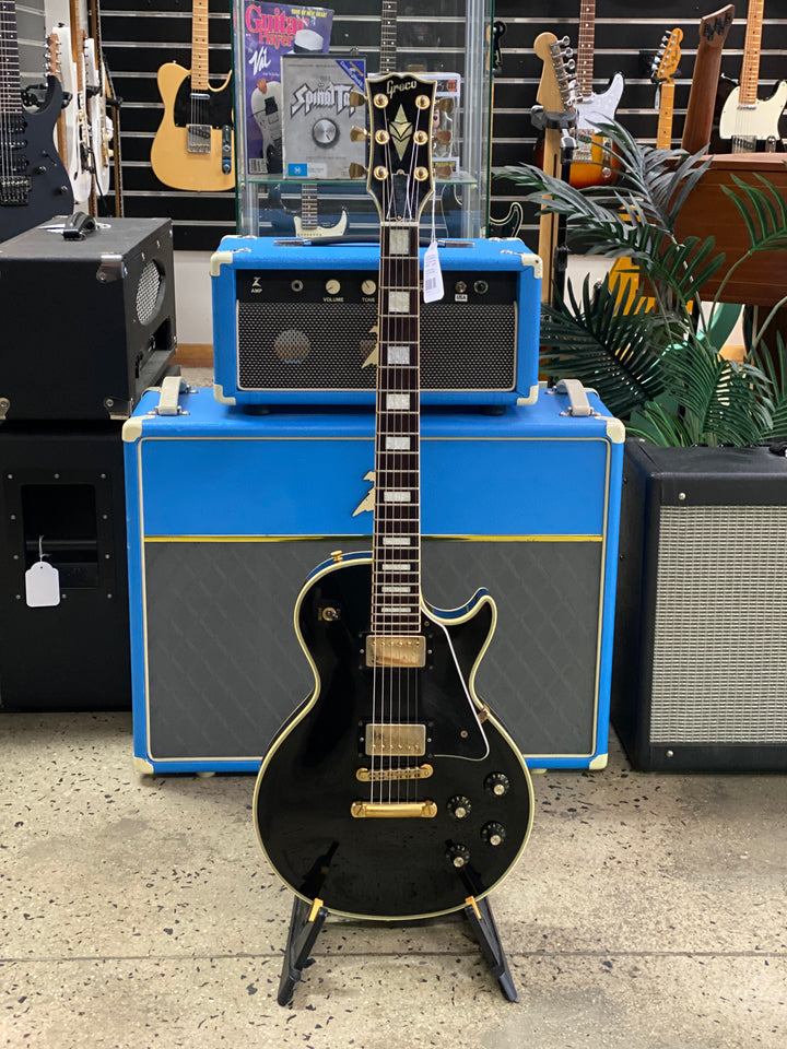 Greco 1987 EGC-500 Lp Style Black Beauty W/bag Pre Loved