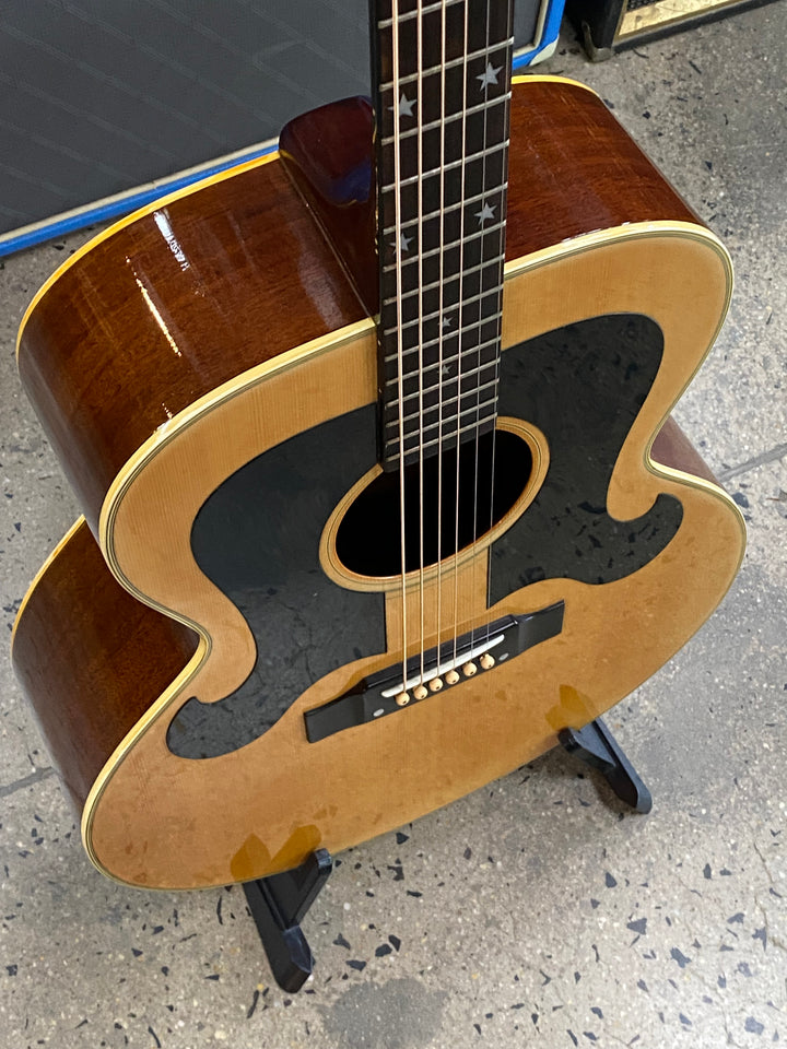 Morris WJ-25 Natural Double Pickguard W/Case | Natural ***pre loved***