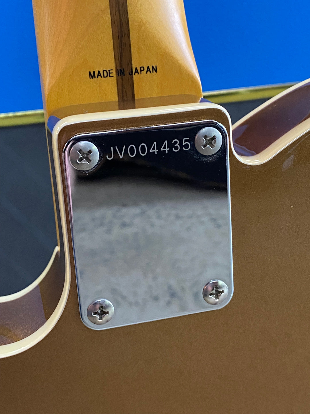 Fender 2022 MIJ JV Modified 60s Custom Telecaster RW Firemist Gold w/case ***Pre Loved***