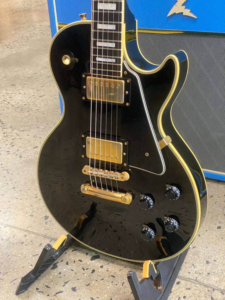 Burny 1980s RLC LP Custom w/bag | Black ***pre loved***