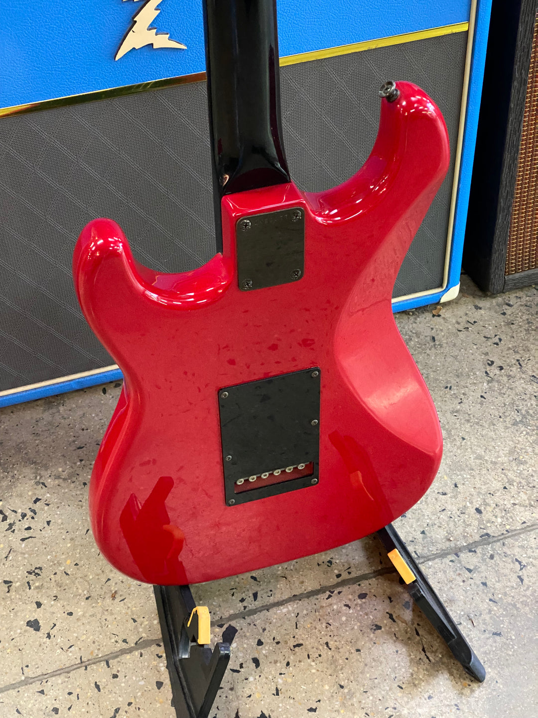 Squier by Fender 1984 JV Serial Contemporary HH Strat wbag | Red ***pre loved***