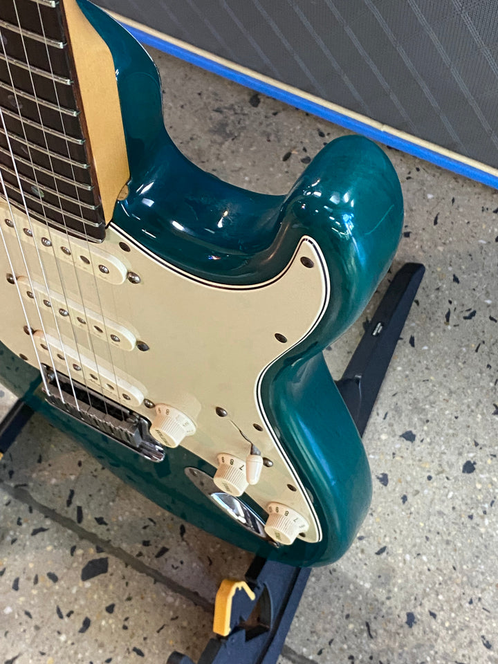 Fender 2003 American Deluxe Stratocaster | Teal Green Transparent W/bag ***pre loved***