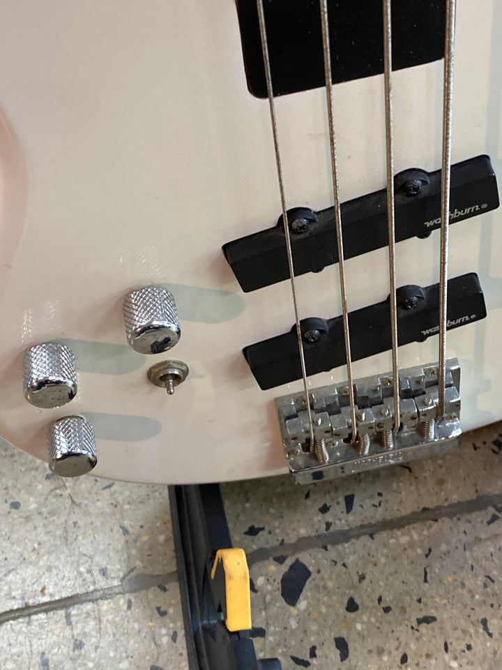 Washburn 1980s Force ABT B-10 Bass Left Hand | White