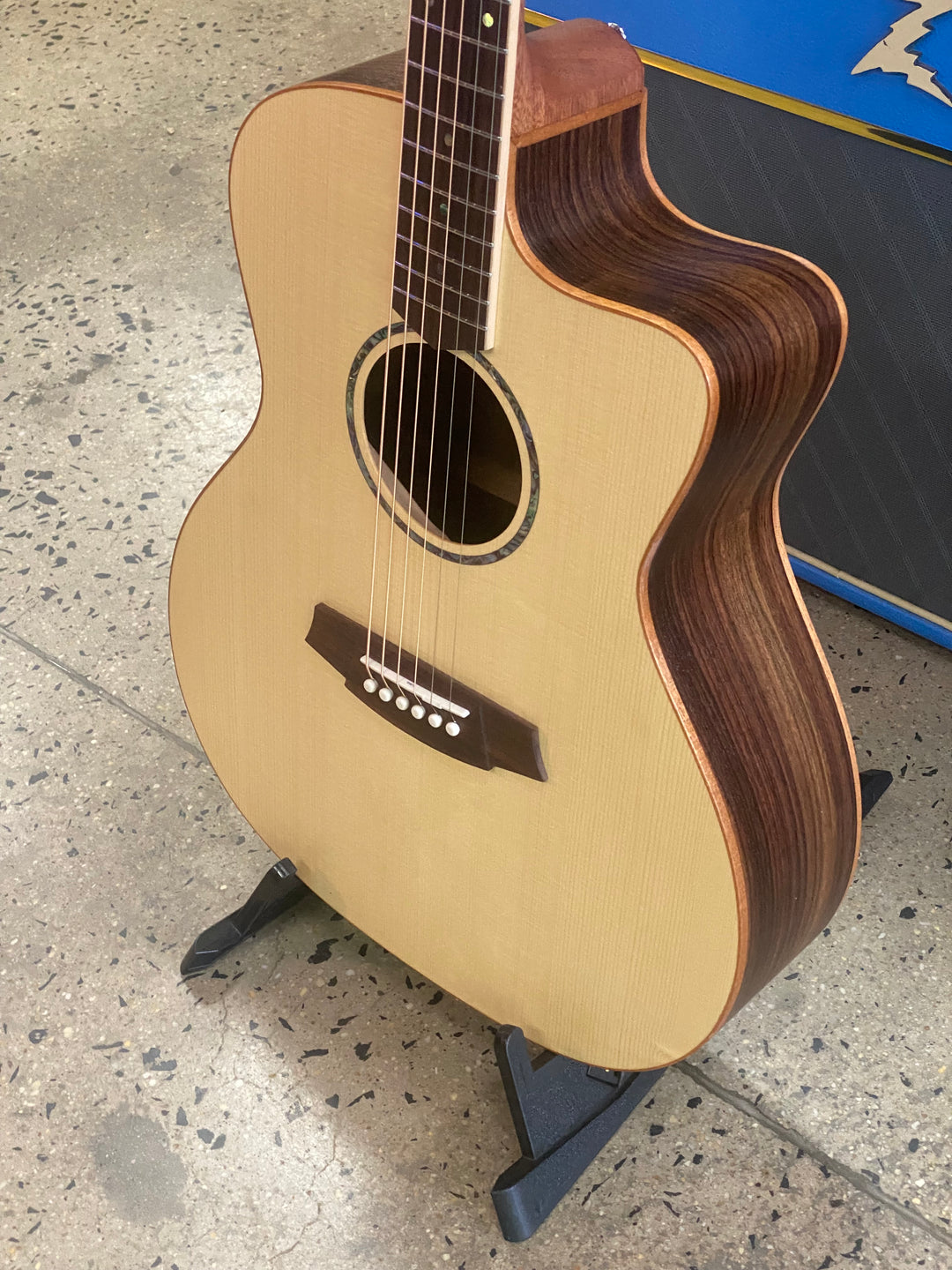 Cole Clark Studio GA All Solid Euro Spruce Face Rosewood back & sides