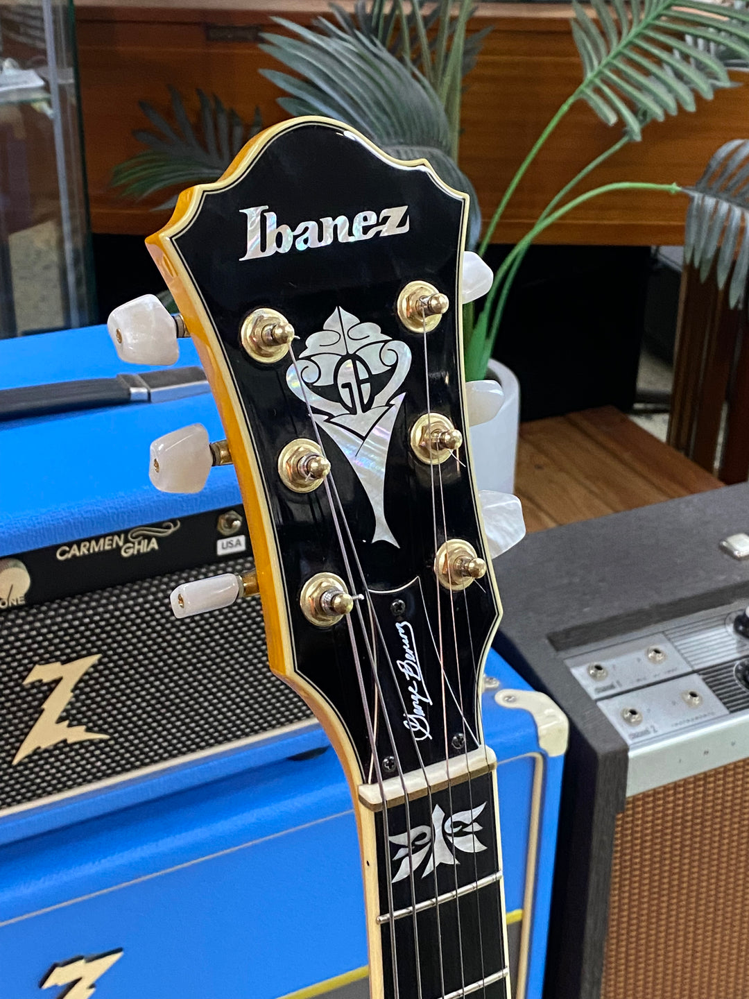 Ibanez 2016 GB40thII 40th Anniversary George Benson Hollow Body wcase ***Pre Loved***