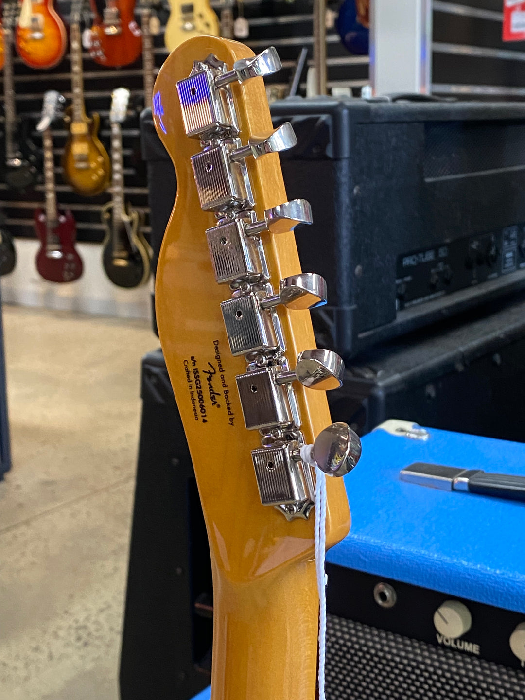 Squier by Fender Classic Vibe Baritone custom Tele | Purple Sparkle