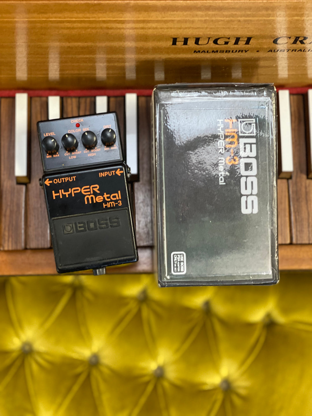 Boss HM-3 Hyper Metal Pedal MIT wbox ***pre loved***