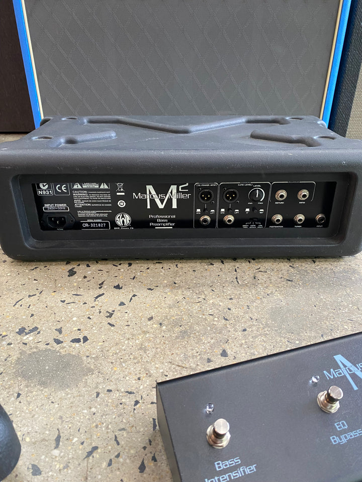 SWR Marcus Miller M2 Preamp with SKB case and fswitch ***pre loved***