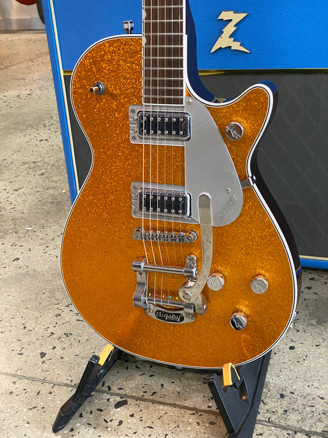 Gretsch G5230T Electromatic Sparkle Jet FT Single-Cut | Gold Sparkle