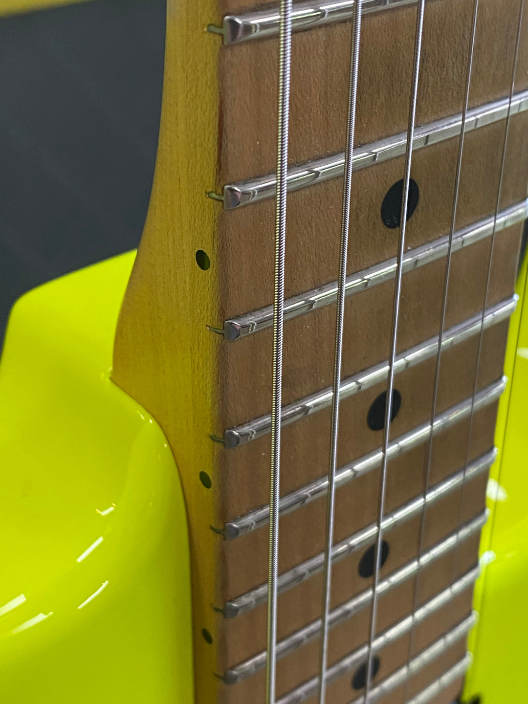Charvel 2016 Pro Mod San Dimas Style 1 2H FR Neon Yellow W/bag ***Pre Loved***