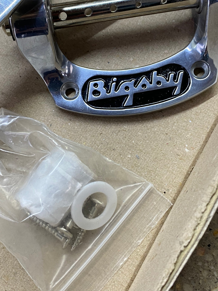 Bigsby B5 Vibrato Tailpiece String-Through Polished Aluminum W/box