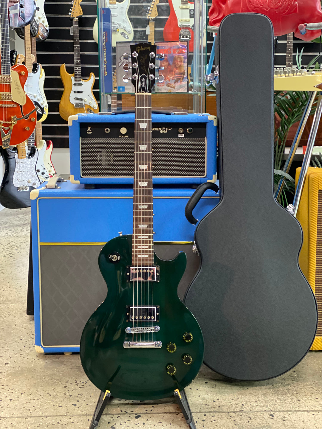 Gibson USA 2001 Les Paul Studio w/case | Emerald Green ***pre loved***