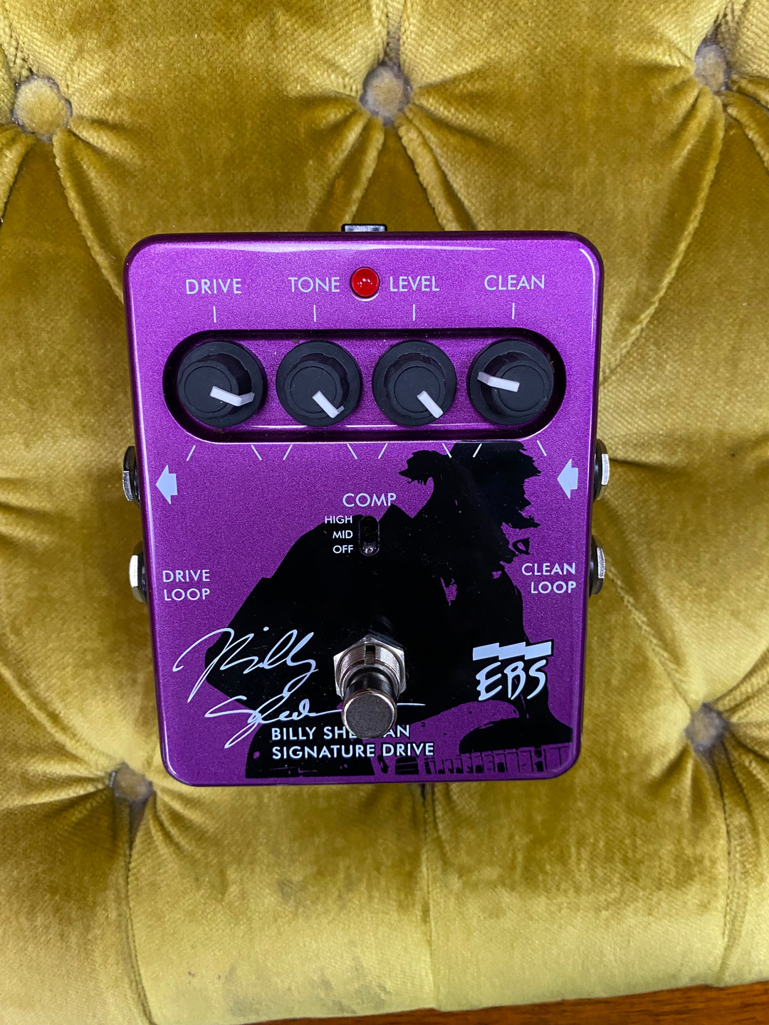 EBS Pedals Billy Sheehan Signature Bass Drive Pedal ***pre loved***