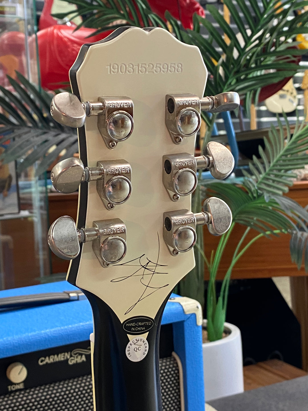 Epiphone 2019 Les Paul Custom Jared James Nichols LTD ED "Old Glory" W/bag | Black ***pre loved***