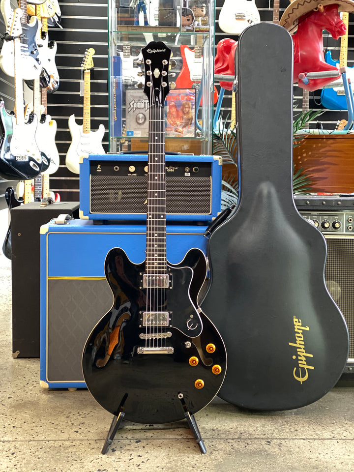Epiphone 2015 Dot w/case | Ebony ***pre loved***