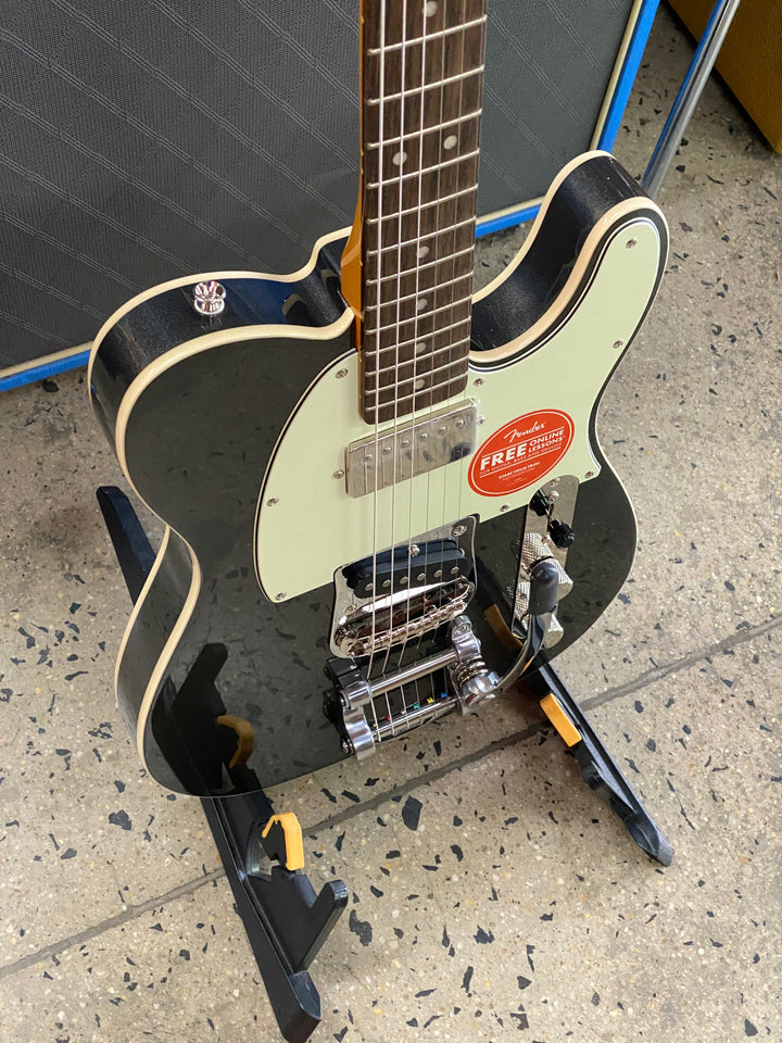 Squier FSR Classic Vibe Tele w/bigsby | Charcoal Frost Metallic