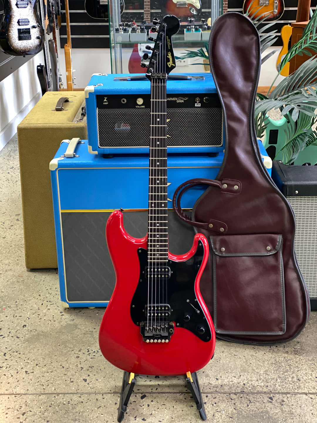 Fender ST-555 Boxer MIJ '85-86 Red Pre Loved