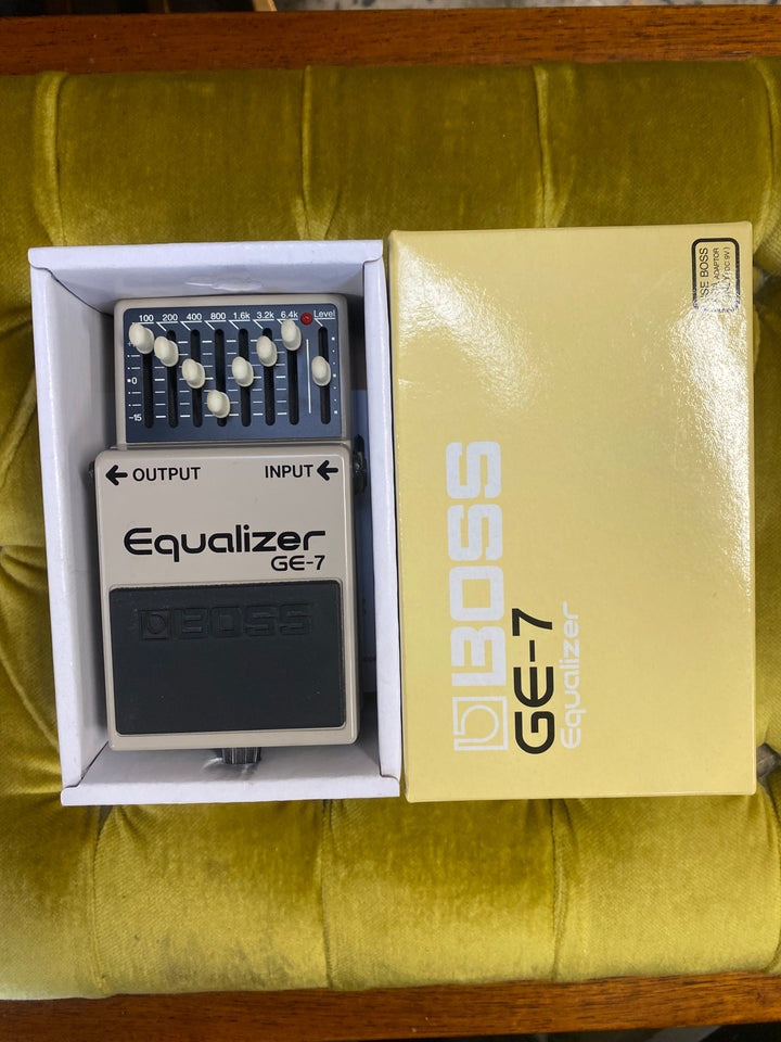 Boss GE-7 Graphic Equalizer Pedal W/box ***Pre Loved***