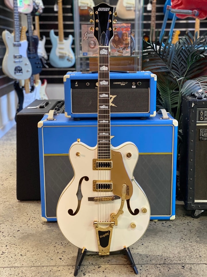 Gretsch 2018 G5422TG w/bag | White ***Pre loved***