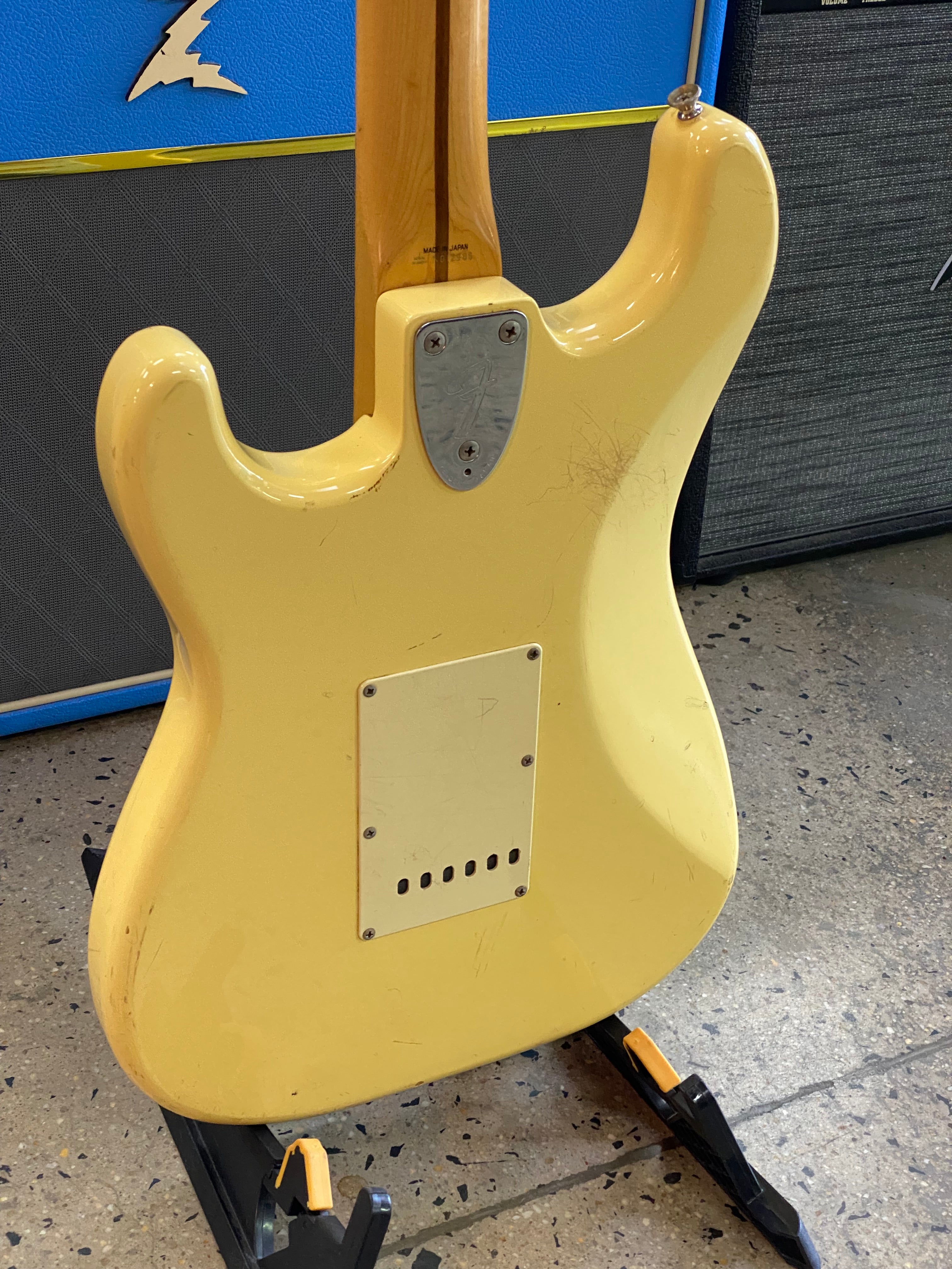 Fender MIJ ST72-86DSC '93-94 Malmsteen Strat w/bag | Vintage White