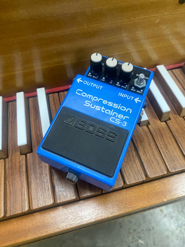 boss cs-3 compression sustainer pedal Boss CS-3 Compression Sustainer Pedal ***Pre Loved*** – A&B Musical Instruments