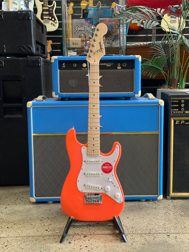 Squier FSR Mini Strat | Tahitian Coral