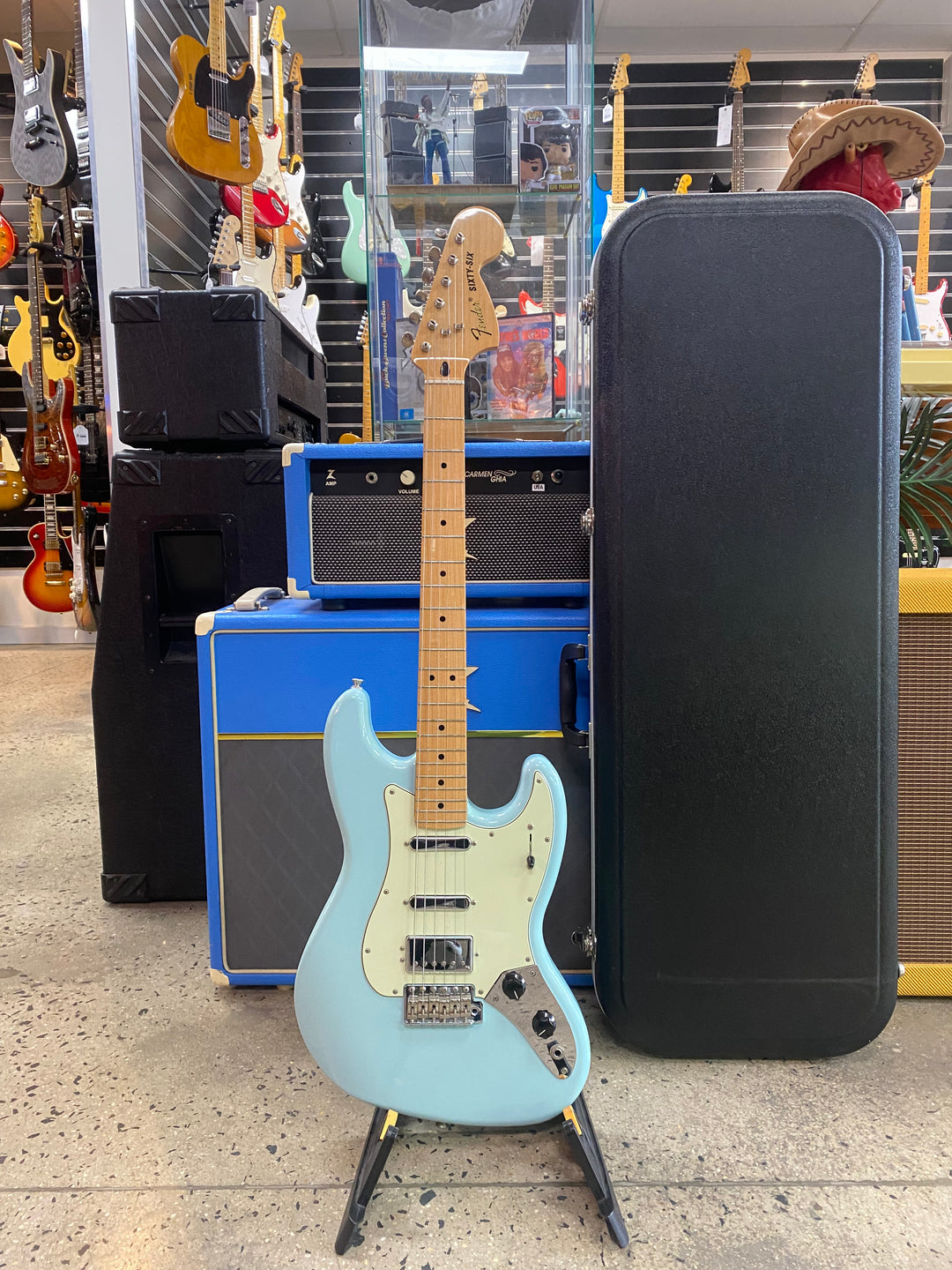 Fender 2019 Sixty-Six Alternate Reality Series Daphne Blue W/case ***Pre Loved***