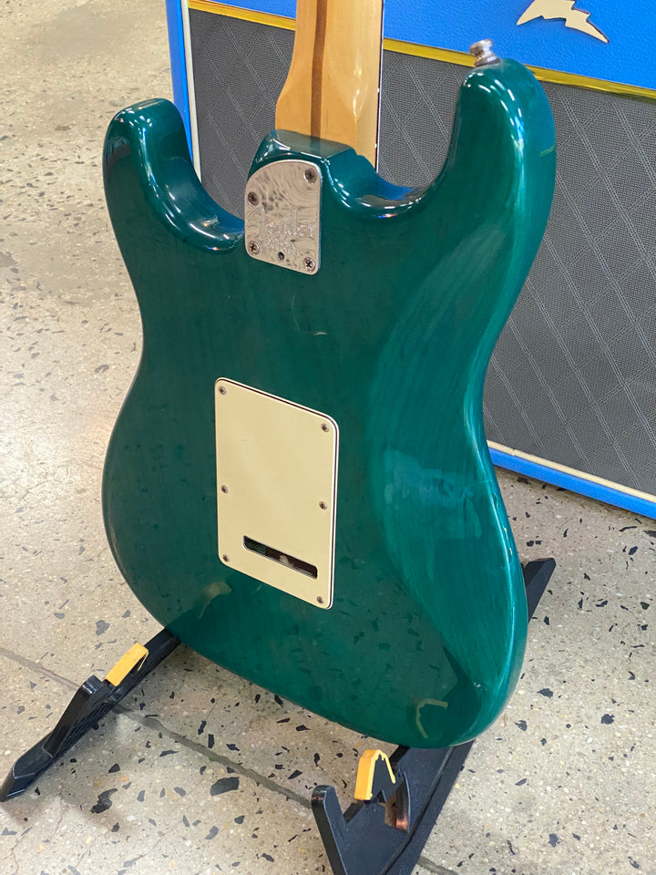 Fender 2003 American Deluxe Stratocaster | Teal Green Transparent W/bag ***pre loved***