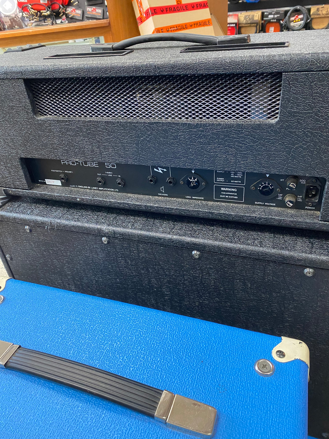 Laney AOR 50w Head and 4x12 Matching Box