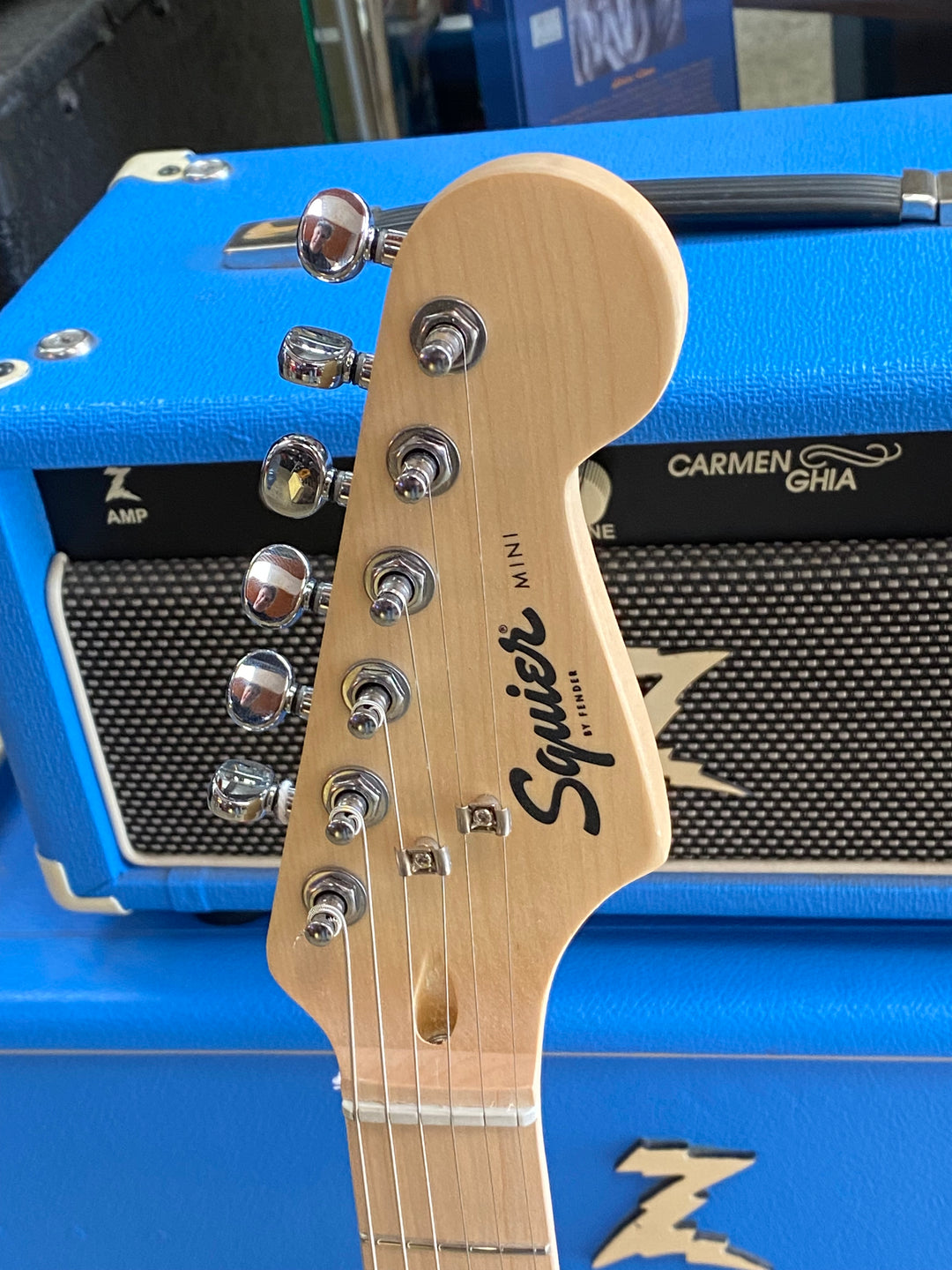 Squier FSR Mini Strat | Tahitian Coral