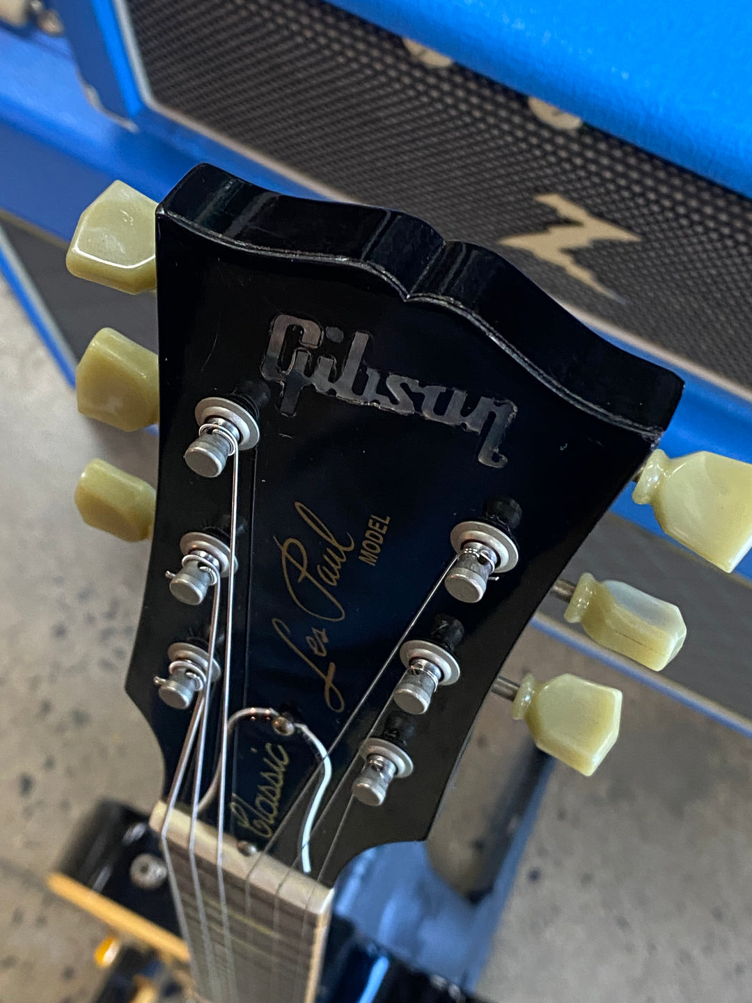 Gibson USA 2007 Les Paul Classic 1960 RI w/case | Ebony ***pre loved***