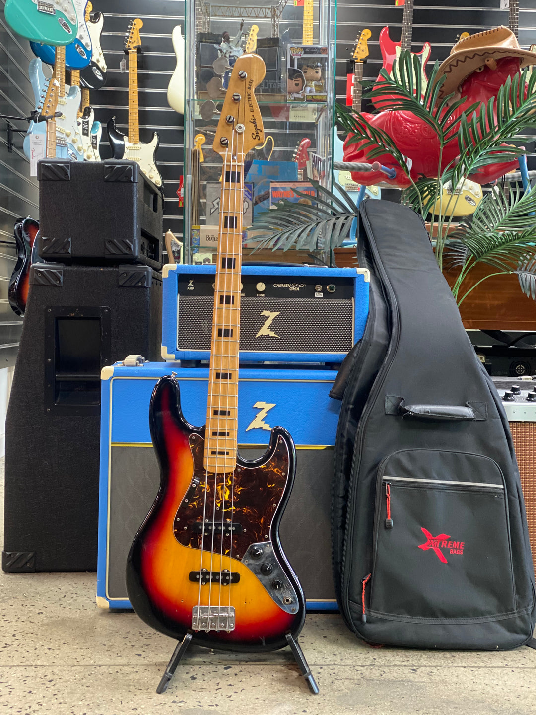 Suzuki 70s Jazz Bass w/bag | Sunburst ***pre loved***
