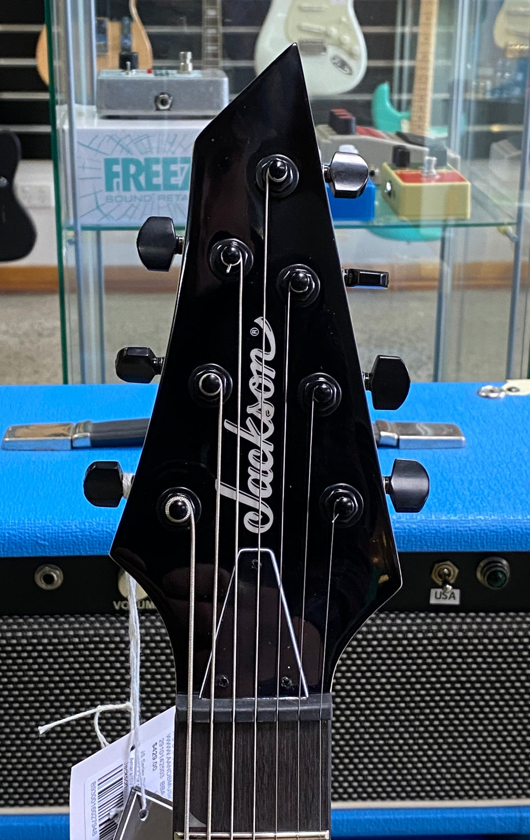 Jackson Guitars JS Series Dinky Arch Top 7 string guitar JS22-7 DKA HT Gloss Black