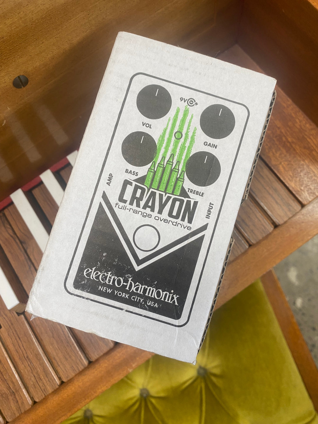 Electro Harmonix Crayon Full-Range Overdrive W/box ***Pre Loved***