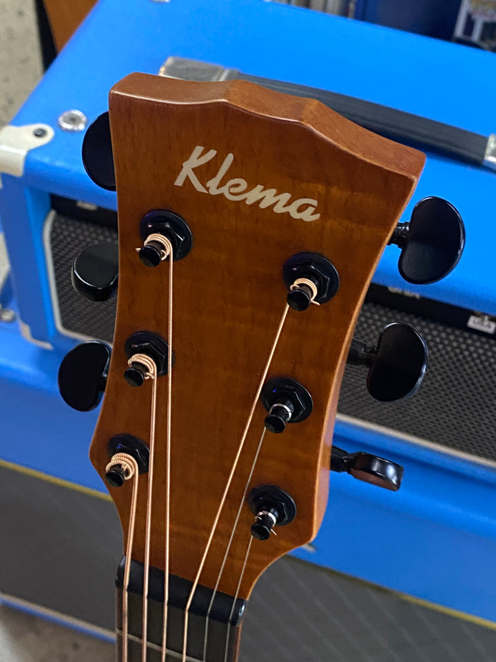 Martin Klema K200DCCE Solid Cedar Top Acoustic Guitar W/pickup Natural W/bag ***Pre Loved***