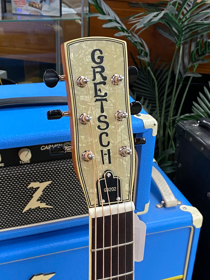 Gretsch G9202 Honey Dipper Special Round-Neck Brass Body | Bell Bronze