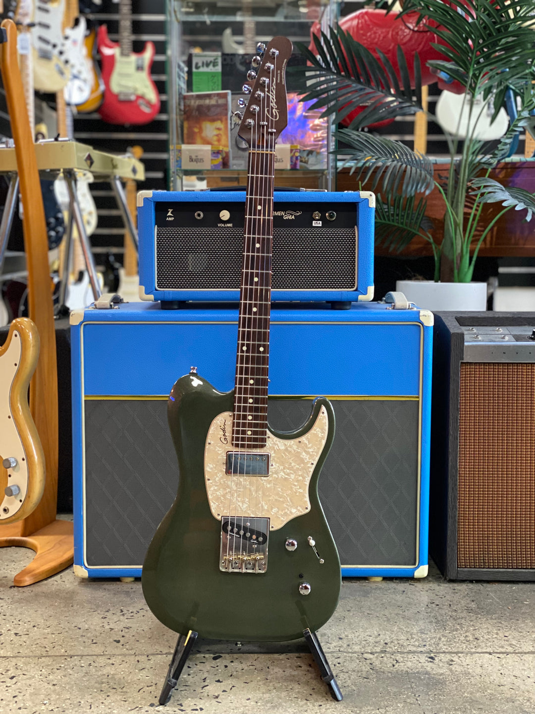 Godin Stadium 59 Electric Guitar wbag | Desert Green ***pre loved***