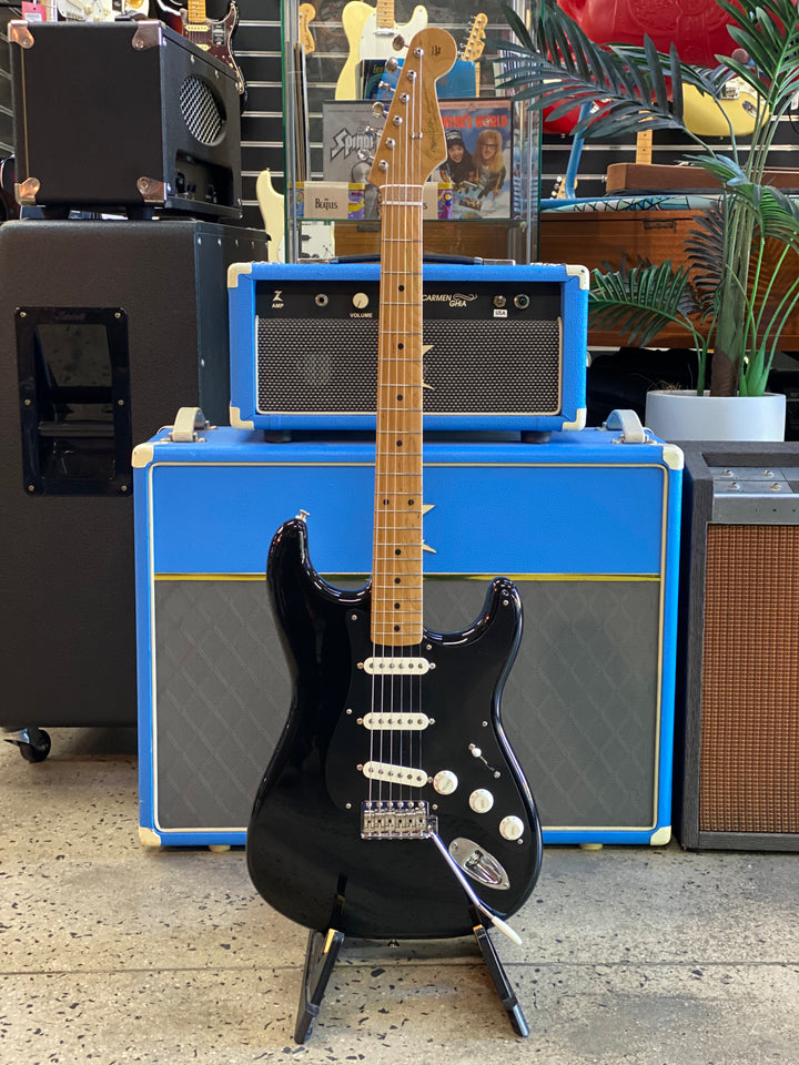 Fender LTD ED Vintera II 50s Strat Roasted Maple Neck w/bag | Black ***pre loved***