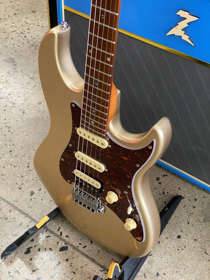 Sire S7 GEN 2 Larry Carlton Signature HSS Roasted Maple Neck Champagne Gold Metallic W/bag ***Pre Loved***